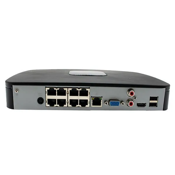 Dahua / 8 Channel / 8MP / 4K NVR / 1 SATA / 2TB HDD / DH-N41C2P2
