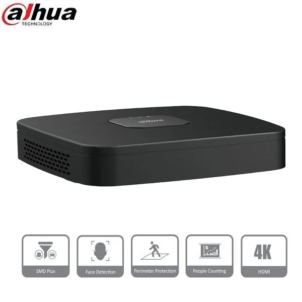Dahua / 8 Channel / 8MP / 4K NVR / 1 SATA / No HDD / DH-N41C2P