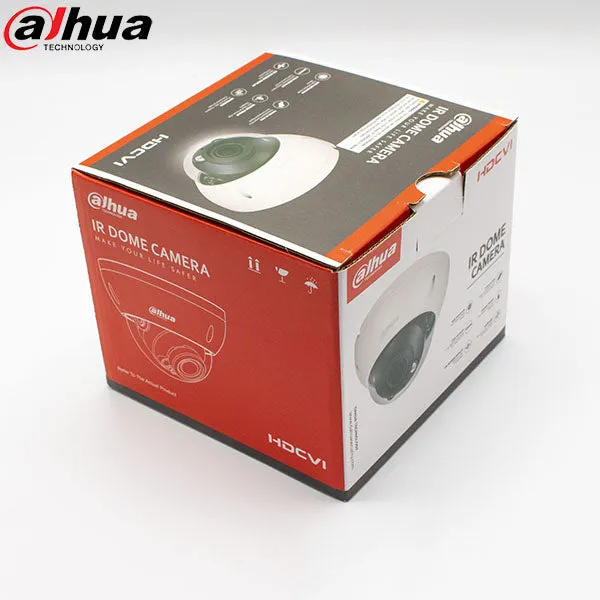Dahua / HDCVI / 2MP / Dome Camera / Motorized Varifocal / 2.7-12mm Lens / Outdoor / WDR / IP67 / IK10 / 30m IR / Starlight / 5 Year Warranty / DH-A21CM0Z