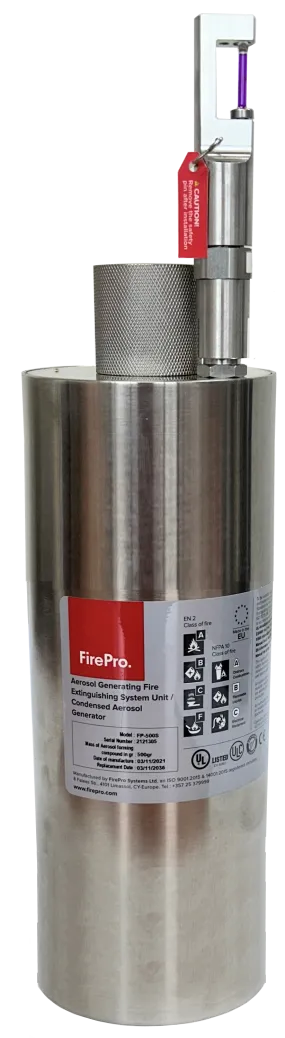Dangerous Goods Fire Suppression System - Monitored - Large