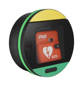 DefibSafe 3 External AED Cabinet | Lockable & Unlocked