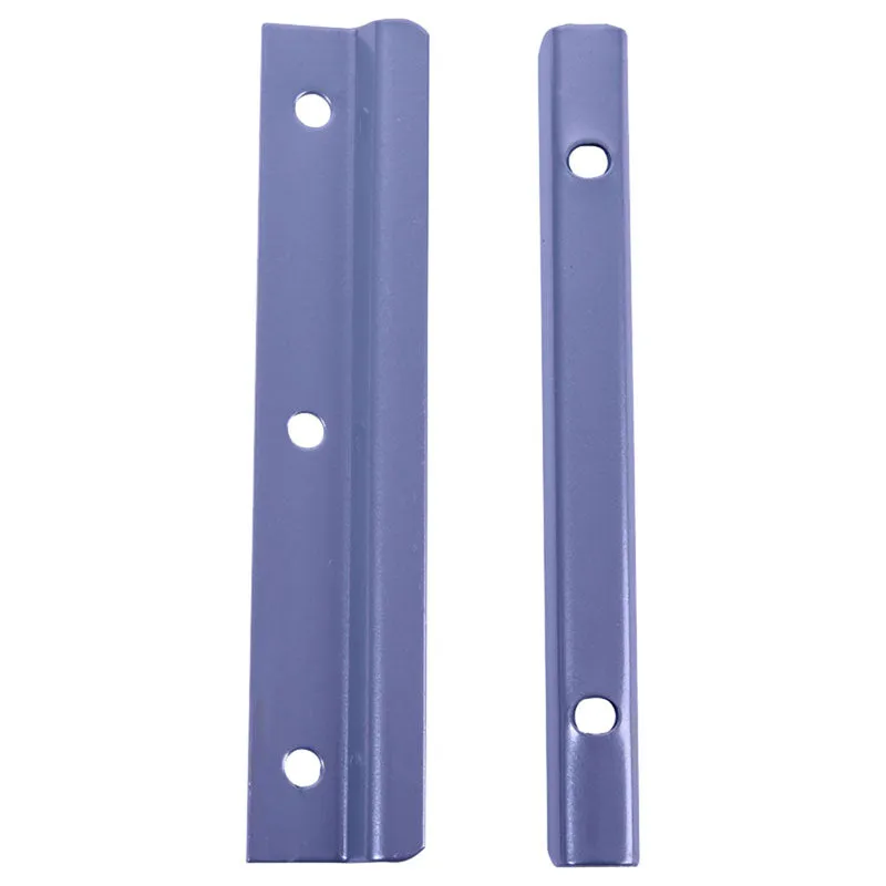 Don-Jo ILP-212-SL Interlock Latch Protector for Inswinging Doors, 14 Gauge Steel, 12" Height for Mortise Locks, Card Access Systems, Aluminum Painted