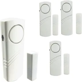 DOVE TAIL 4 Piece Door or Window Stand-Alone Wireless Alarm - H-87001-Z04-NW9