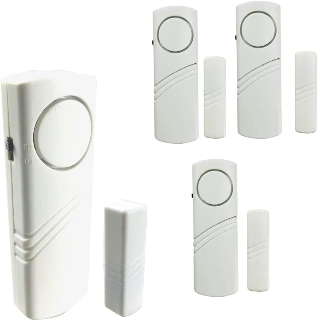 DOVE TAIL 4 Piece Door or Window Stand-Alone Wireless Alarm - H-87001-Z04-NW9