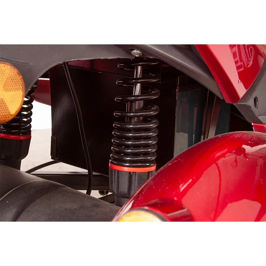 E-Wheels EW-10 Euro Style - 3-Wheel Moped Electric Mobility Scooter - Top Speed 15mph - 500W