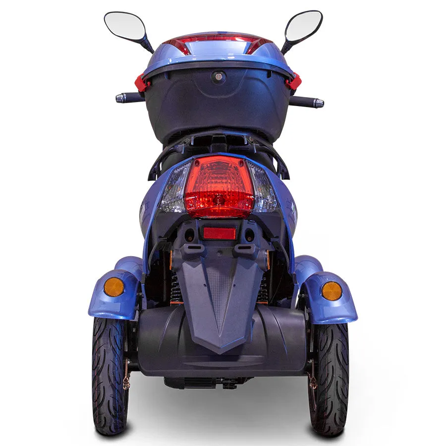 E-Wheels EW-14 Euro Style - 4-Wheel Moped Electric Mobility Scooter - Top Speed 15mph - 500W