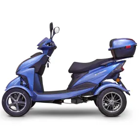E-Wheels EW-14 Euro Style - 4-Wheel Moped Electric Mobility Scooter - Top Speed 15mph - 500W