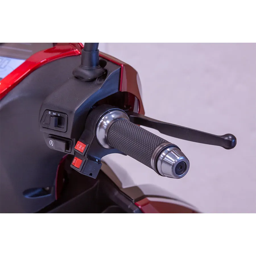 E-Wheels EW-14 Euro Style - 4-Wheel Moped Electric Mobility Scooter - Top Speed 15mph - 500W