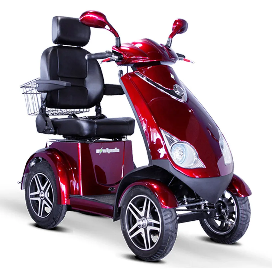 E-Wheels EW-72 - High-Performance 4-Wheel Electric Mobility Scooter - Top Speed 18mph -700W