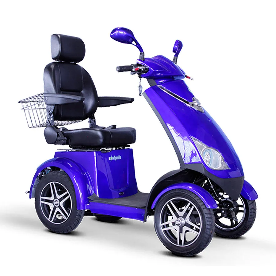 E-Wheels EW-72 - High-Performance 4-Wheel Electric Mobility Scooter - Top Speed 18mph -700W