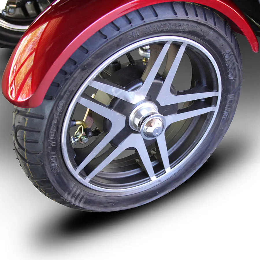 E-Wheels EW-72 - High-Performance 4-Wheel Electric Mobility Scooter - Top Speed 18mph -700W
