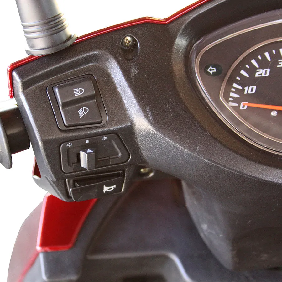 E-Wheels EW-72 - High-Performance 4-Wheel Electric Mobility Scooter - Top Speed 18mph -700W
