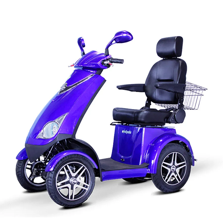 E-Wheels EW-72 - High-Performance 4-Wheel Electric Mobility Scooter - Top Speed 18mph -700W