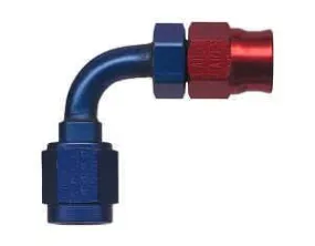 Earl's Speed-Seal Non-Adjustable Tube 90 Steel Hose End -04 AN