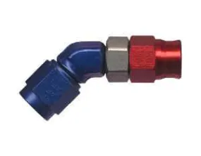 Earl's Speed-Seal Steel 45 Adjustable Low Profile Hose End -03 AN