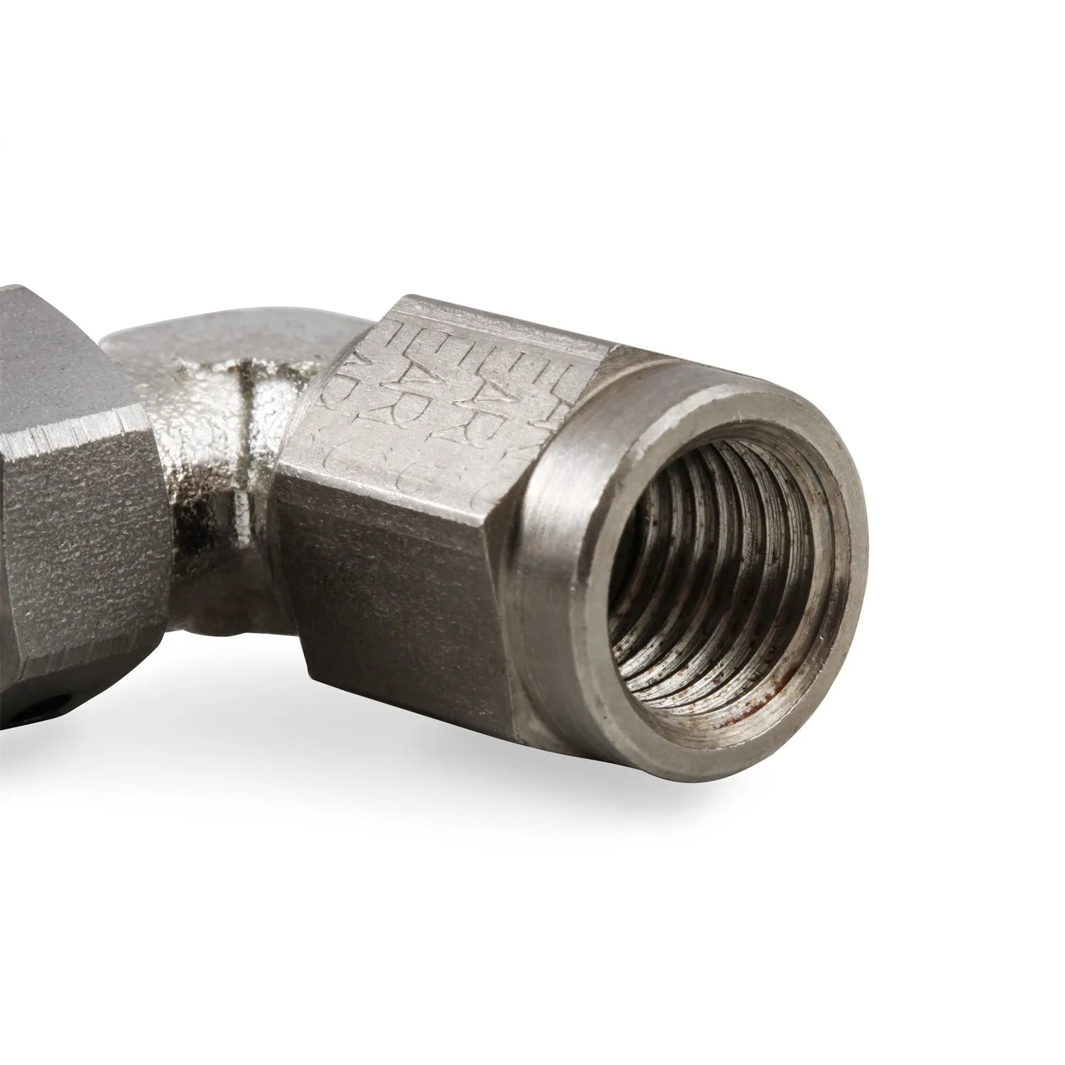 Earl's Speed-Seal Steel Adjustable Low-Profile 90 Hose End -03 AN