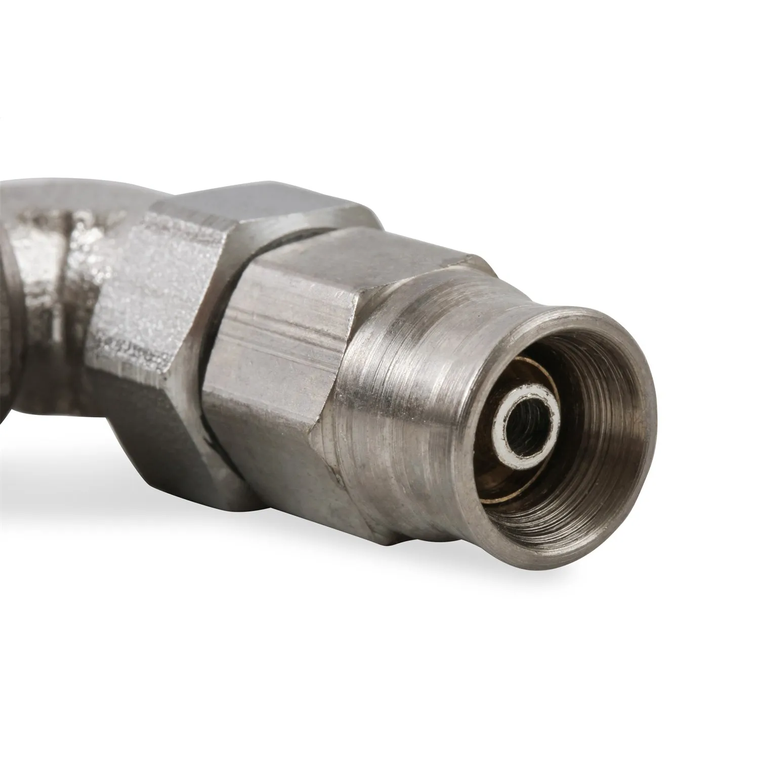 Earl's Speed-Seal Steel Adjustable Low-Profile 90 Hose End -03 AN