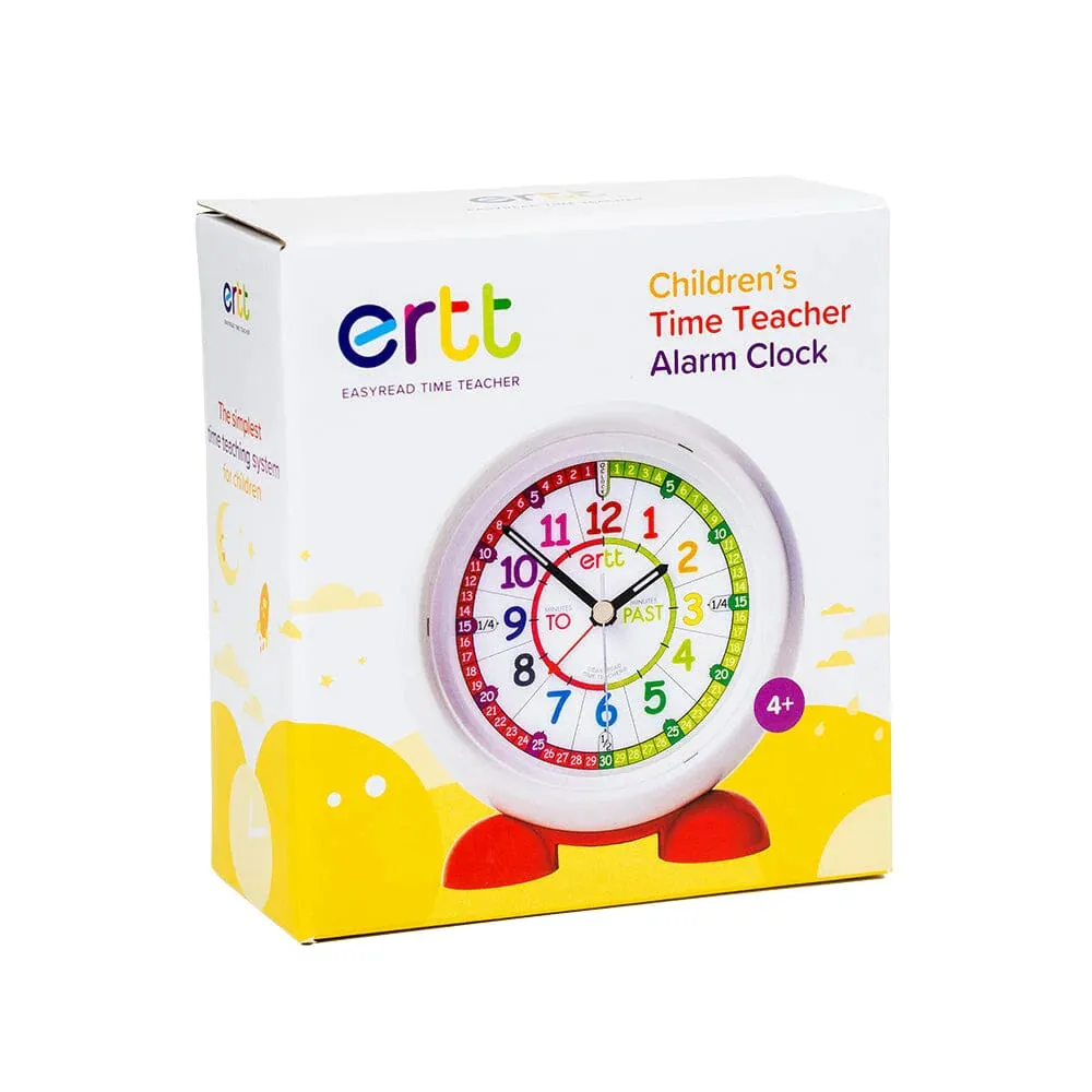 EasyRead Time Teacher Alarm Kids Clock Red and Green 24 hour Face by ertt 4yrs 