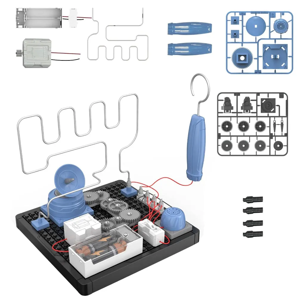 Electric Maze Experiment STEAM DIY Circuits and Machinery Kit 46 Pcs