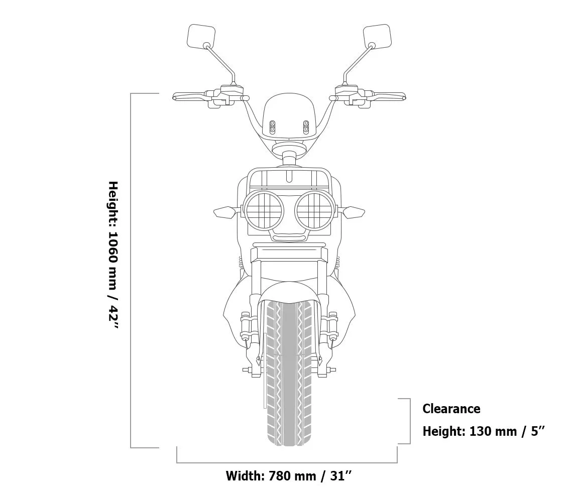EMMO Monster S 72V Rugged Off-Road Style Electric Scooter