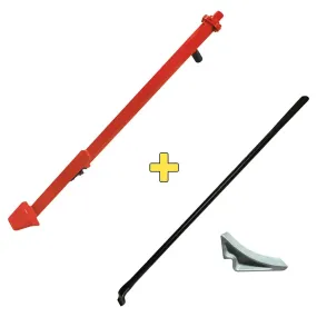 Esco 20408 Demount Tool w/ FREE 20397 Wedge   20430 Tire Mount Bar