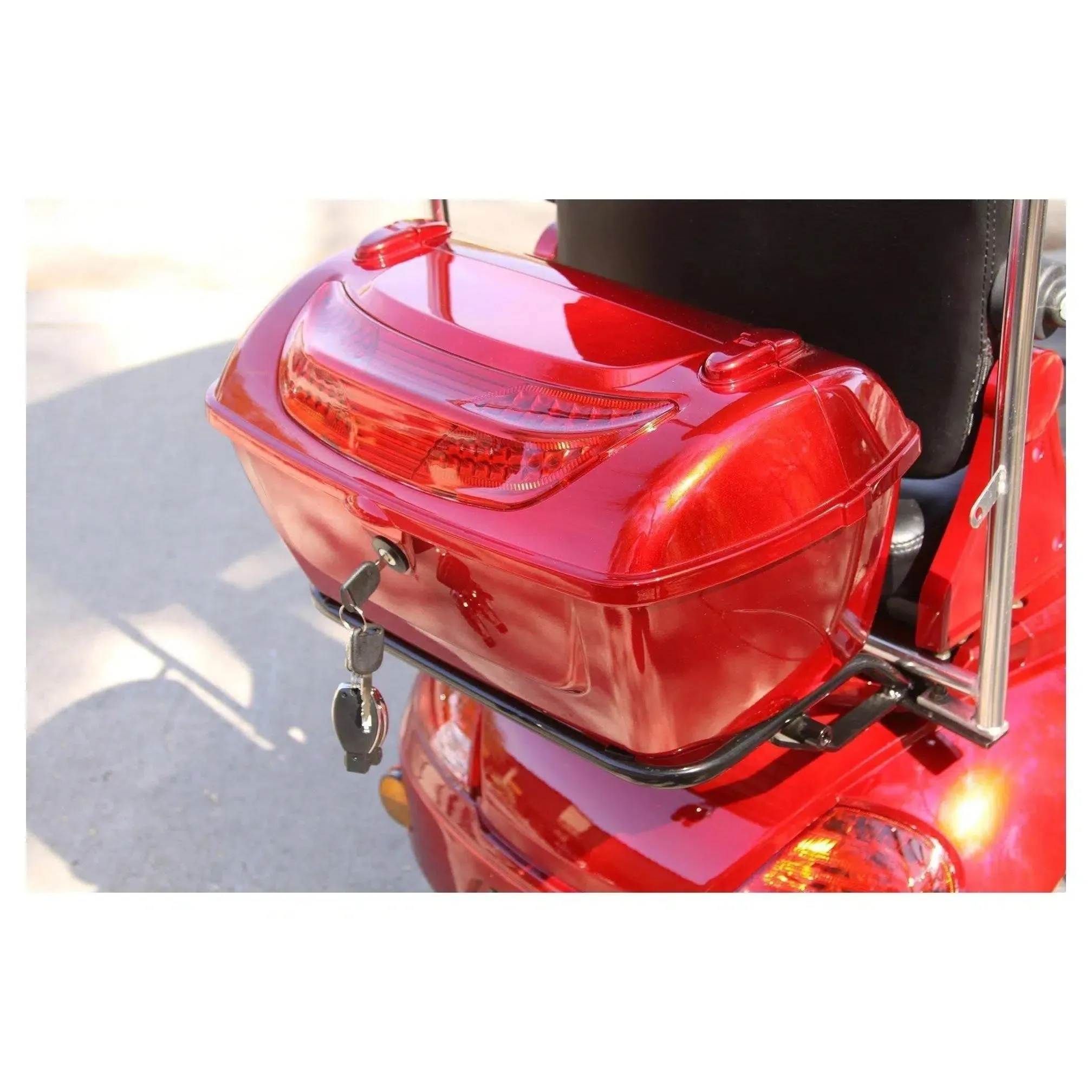 EW-54| 4 Wheels Full covered with Electromagnetic Brake Mobility Scooter