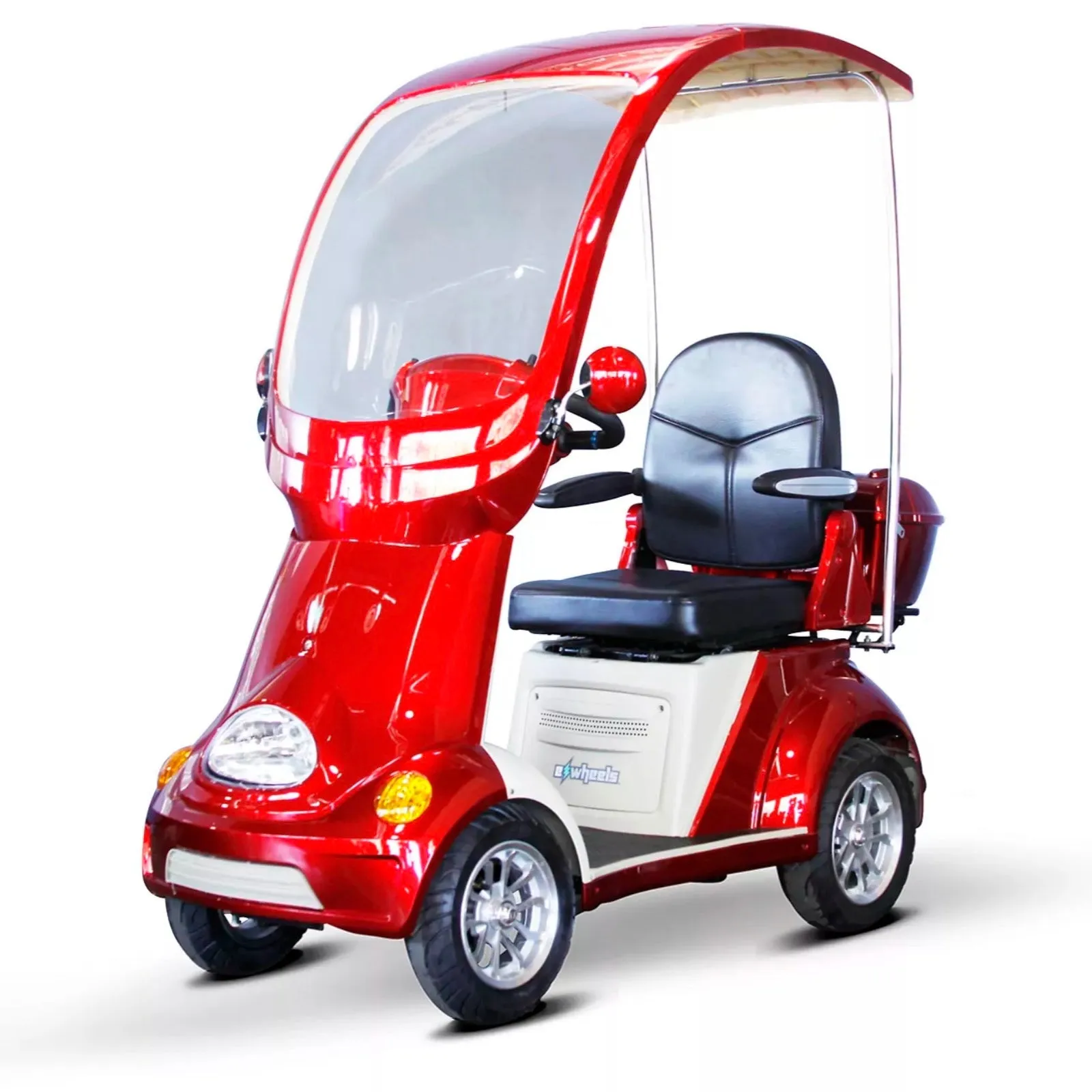 EW-54| 4 Wheels Full covered with Electromagnetic Brake Mobility Scooter