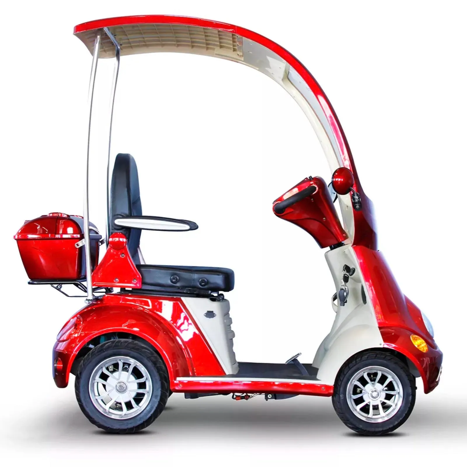 EW-54| 4 Wheels Full covered with Electromagnetic Brake Mobility Scooter