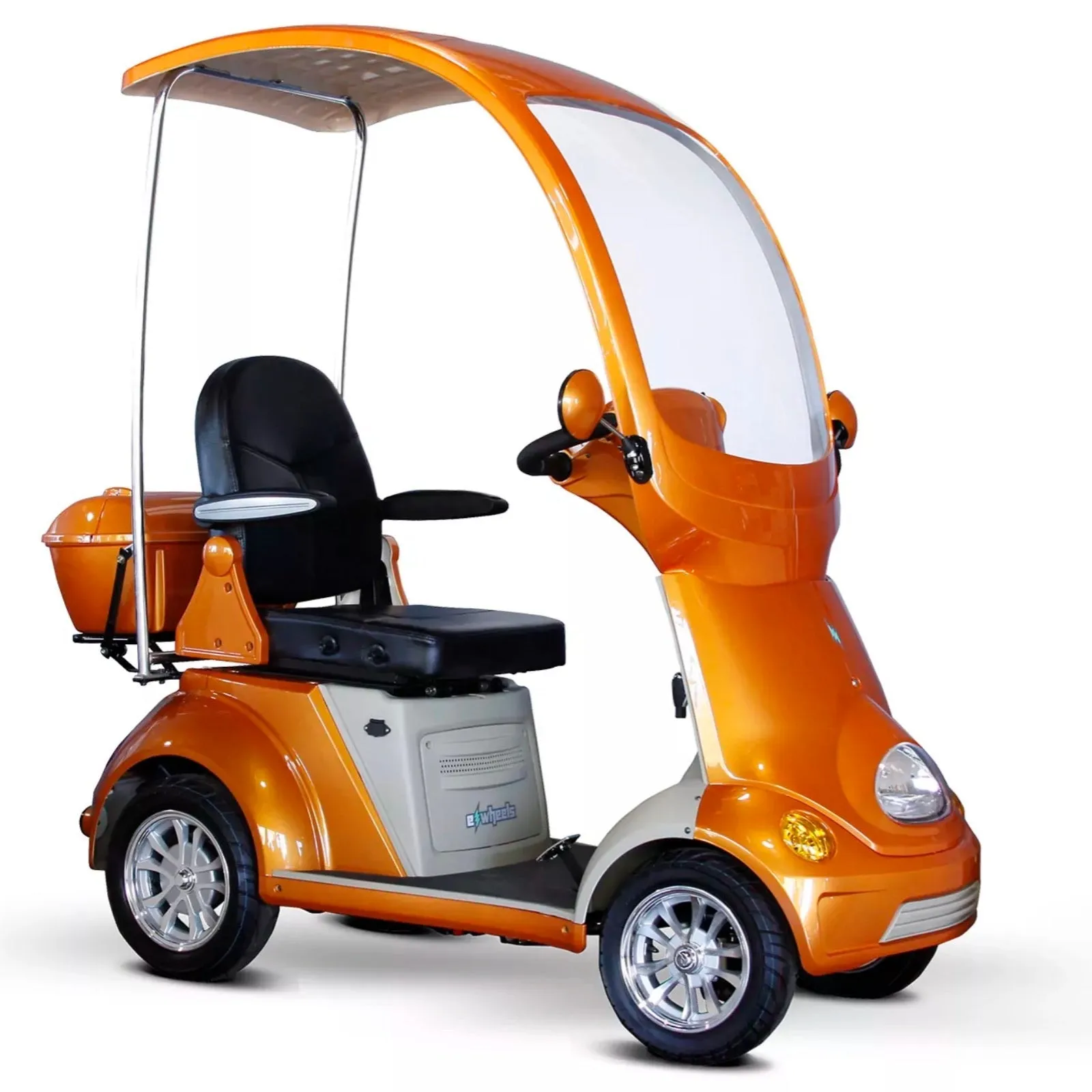 EW-54| 4 Wheels Full covered with Electromagnetic Brake Mobility Scooter