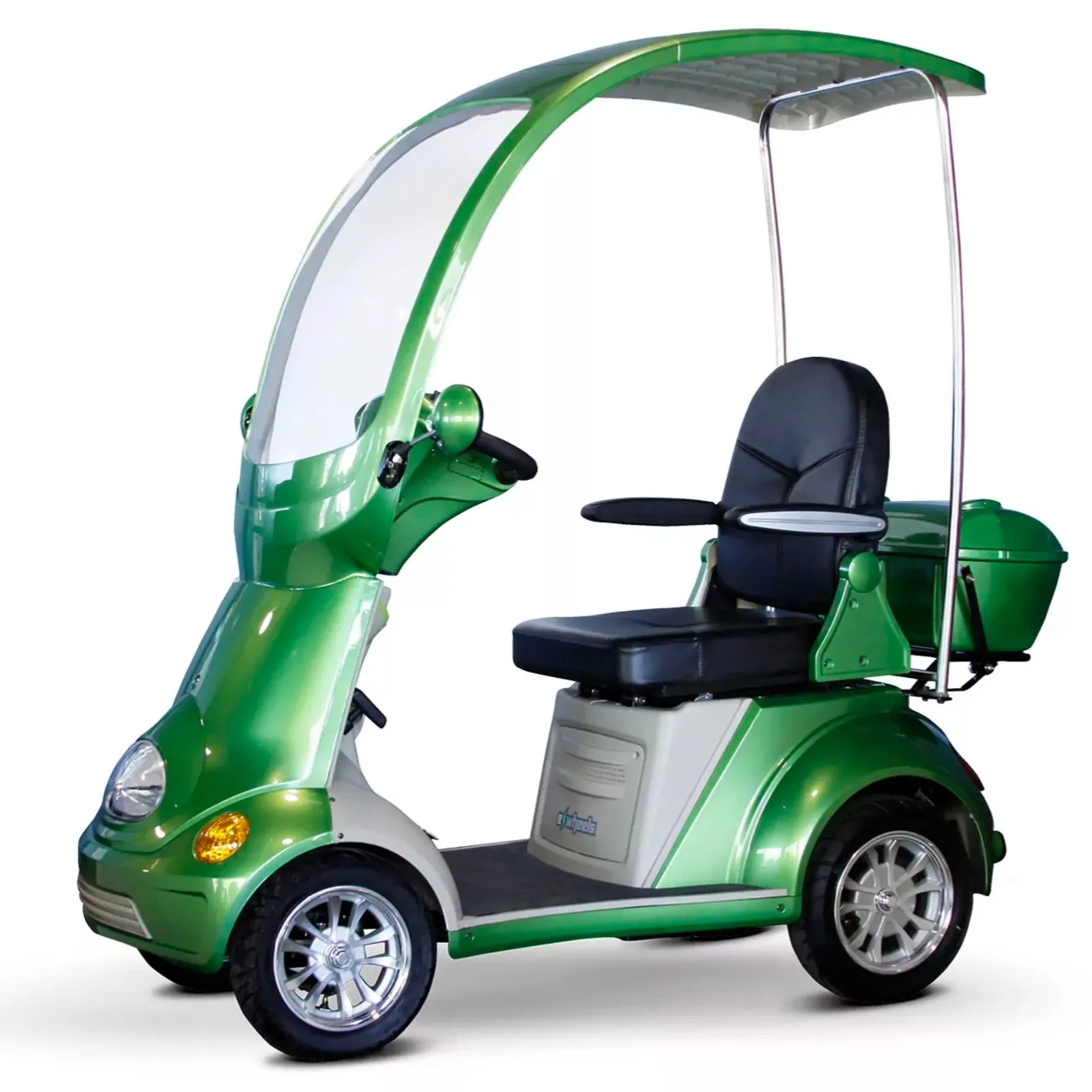 EW-54| 4 Wheels Full covered with Electromagnetic Brake Mobility Scooter