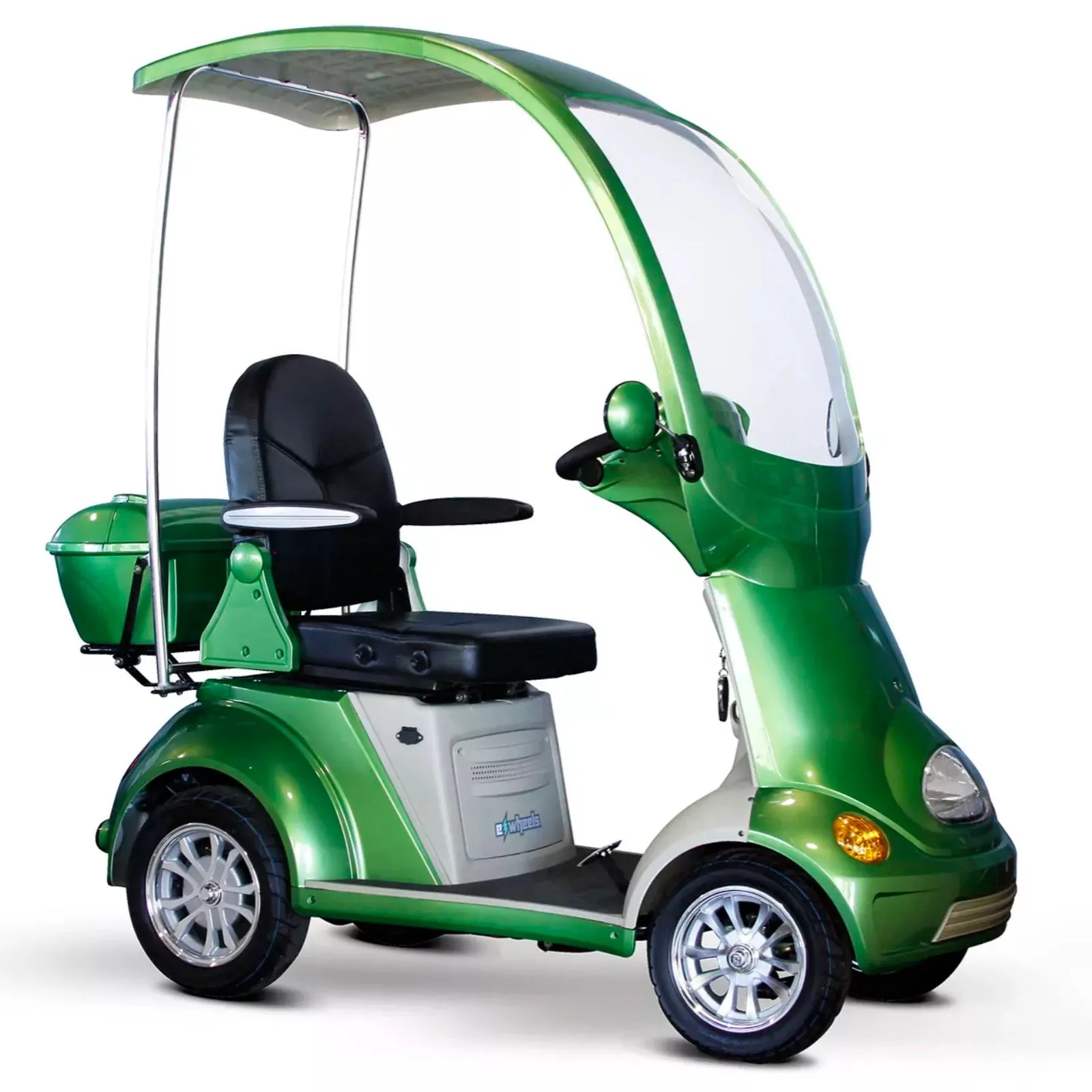 EW-54| 4 Wheels Full covered with Electromagnetic Brake Mobility Scooter