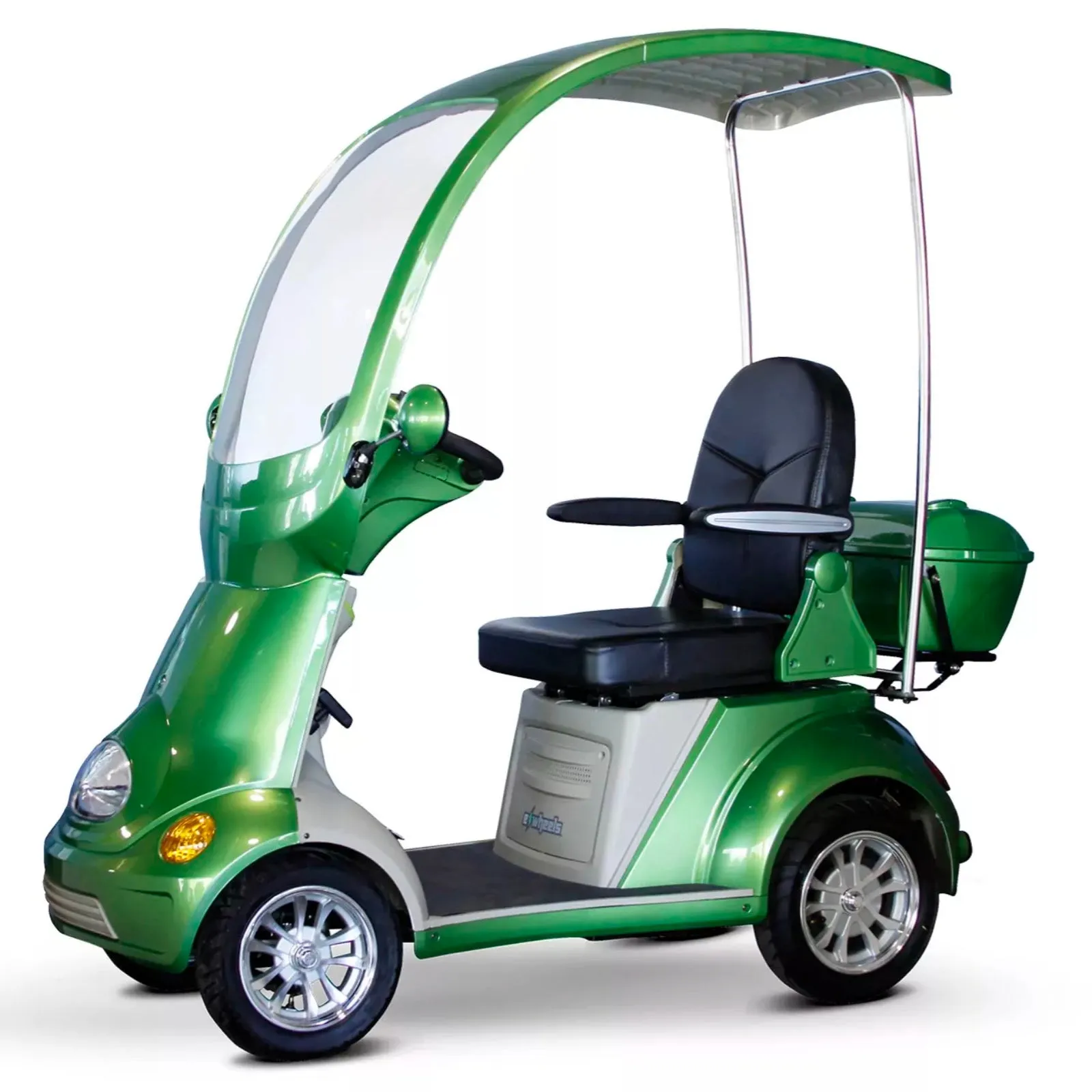 EW-54| 4 Wheels Full covered with Electromagnetic Brake Mobility Scooter