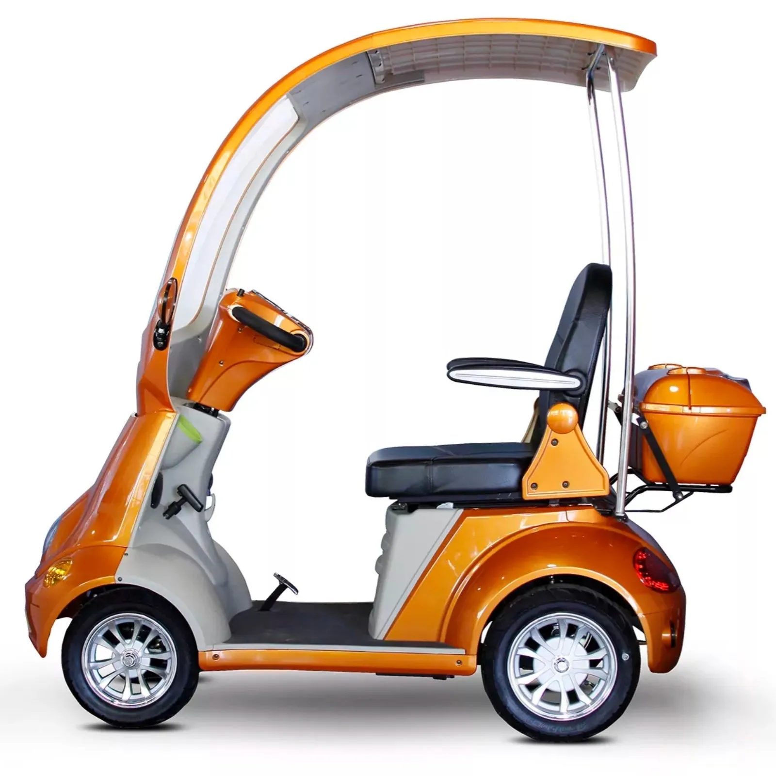 EW-54| 4 Wheels Full covered with Electromagnetic Brake Mobility Scooter