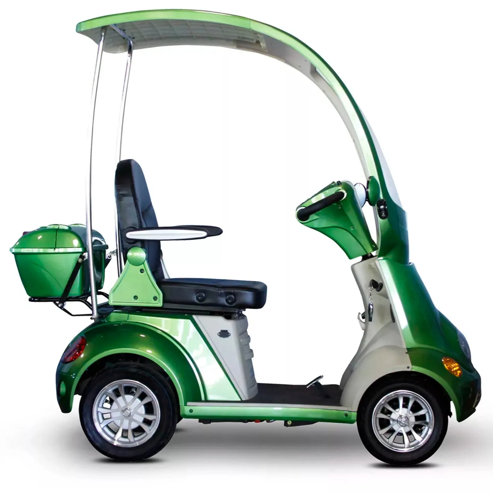 EW-54| 4 Wheels Full covered with Electromagnetic Brake Mobility Scooter