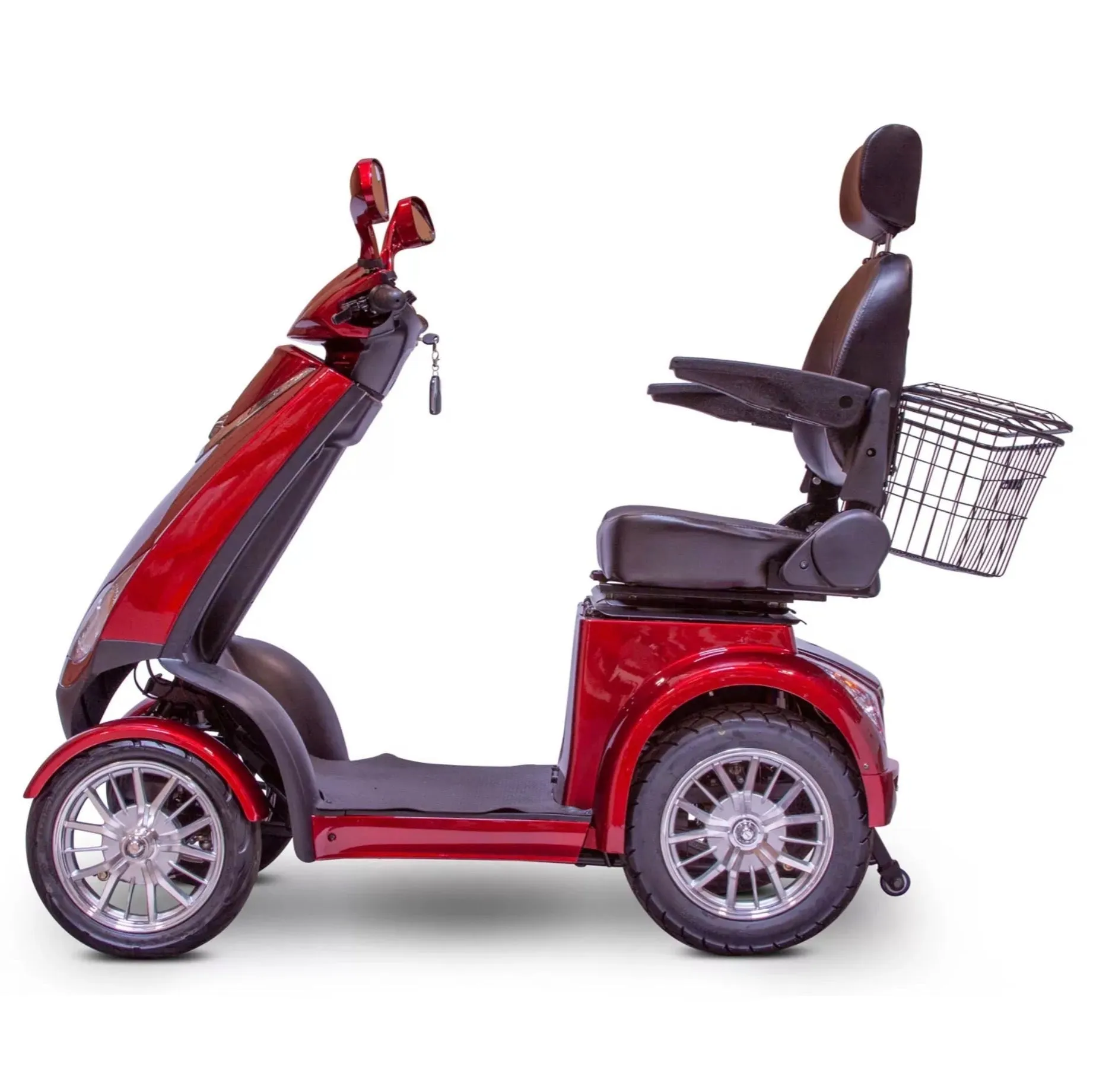 EW-72| 4 Wheel Heavy Duty, Electromagnetic Brakes Electric Mobility Scooter