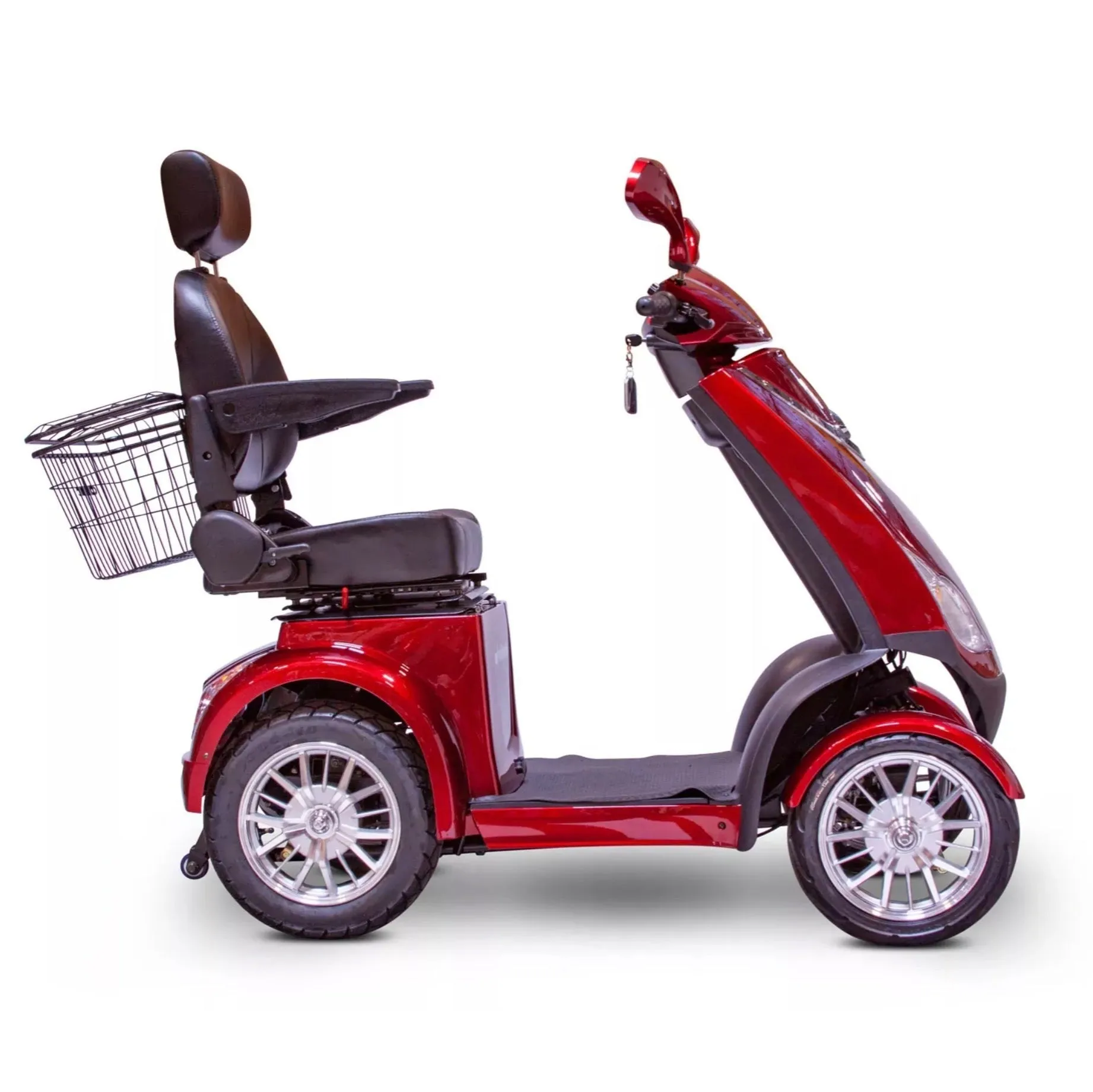 EW-72| 4 Wheel Heavy Duty, Electromagnetic Brakes Electric Mobility Scooter