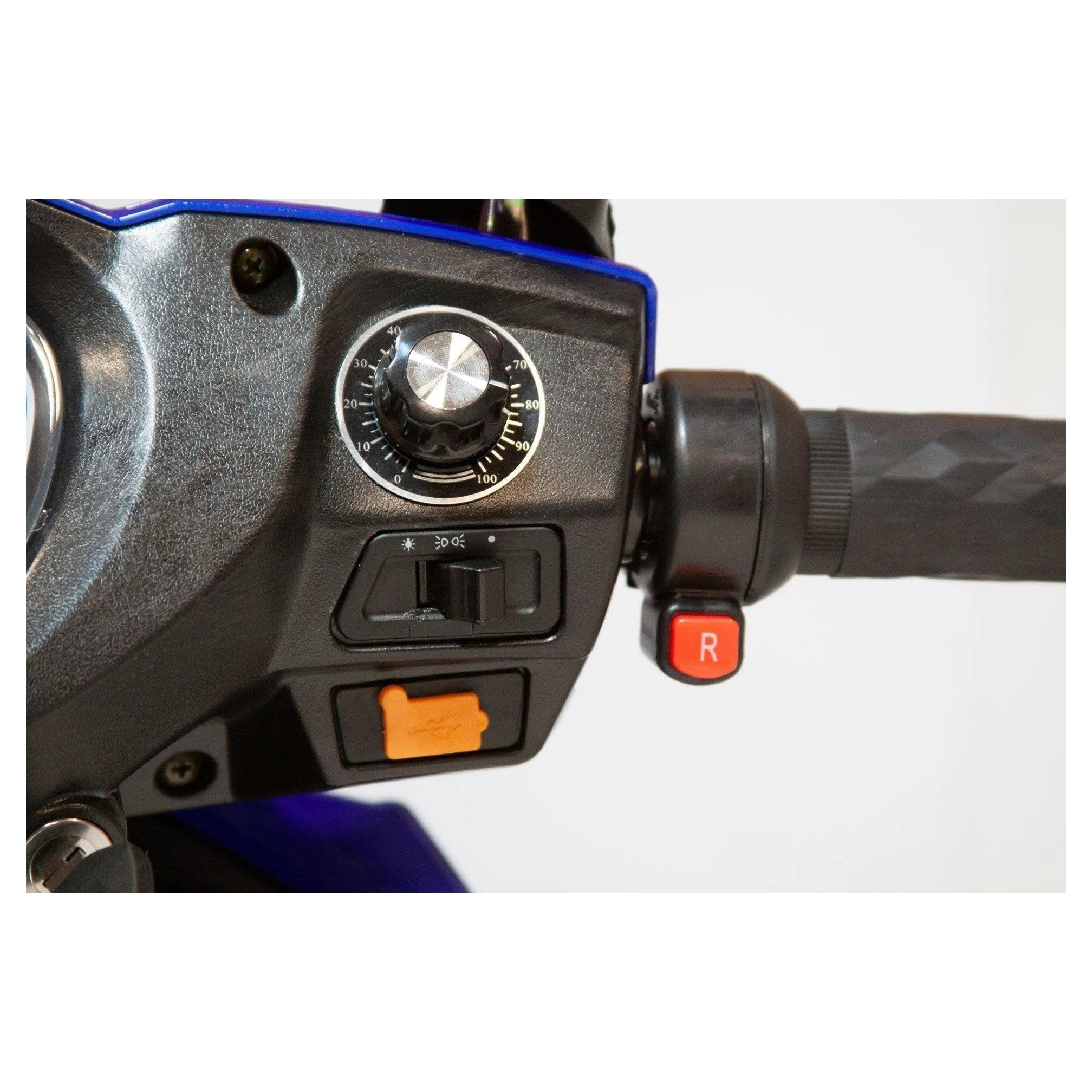 EW-72| 4 Wheel Heavy Duty, Electromagnetic Brakes Electric Mobility Scooter