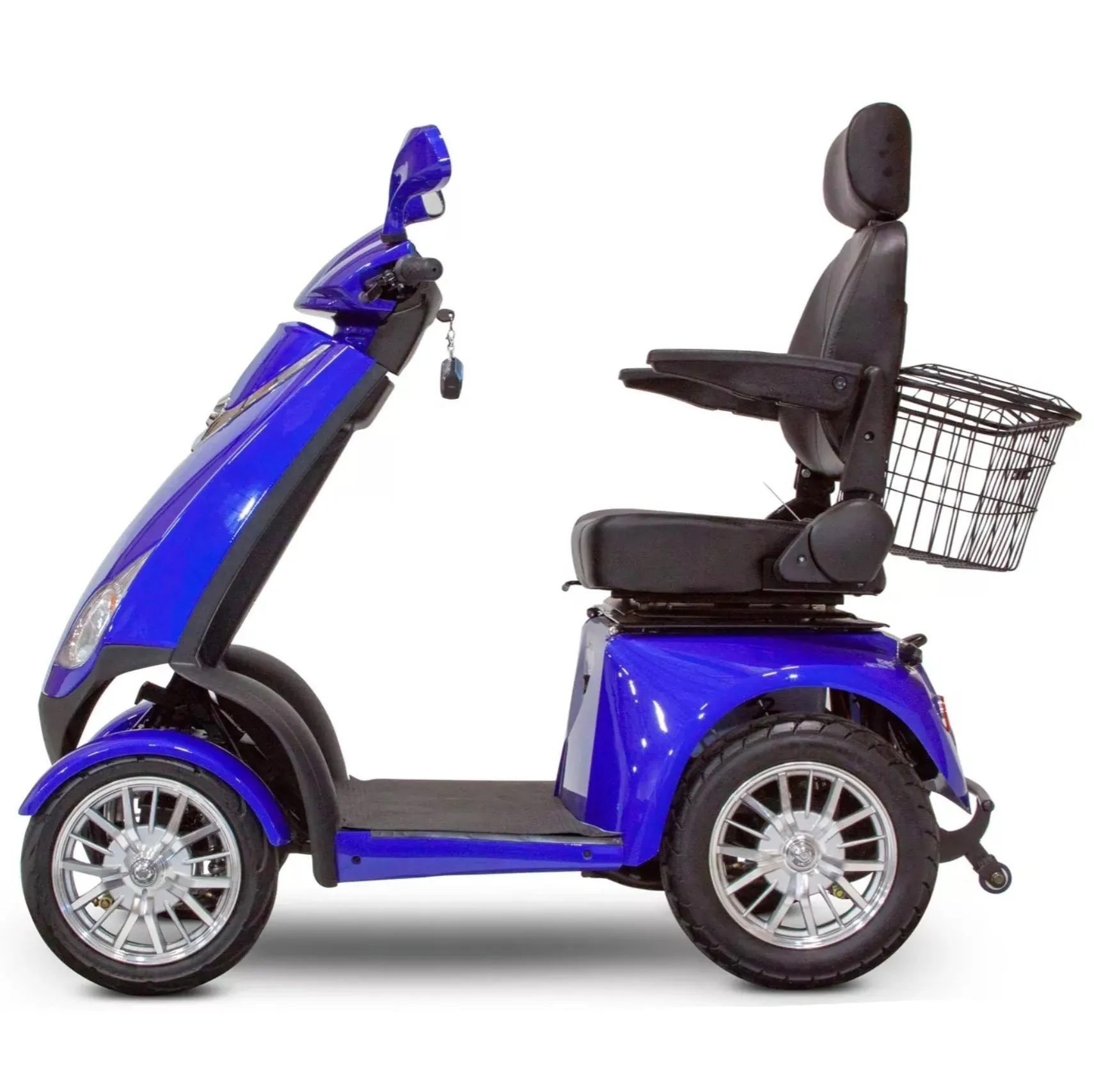 EW-72| 4 Wheel Heavy Duty, Electromagnetic Brakes Electric Mobility Scooter