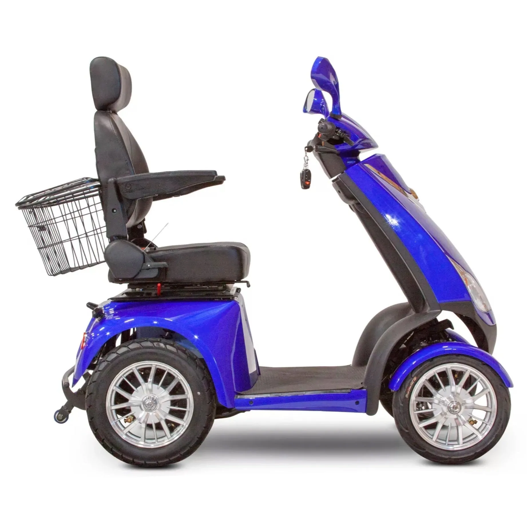 EW-72| 4 Wheel Heavy Duty, Electromagnetic Brakes Electric Mobility Scooter
