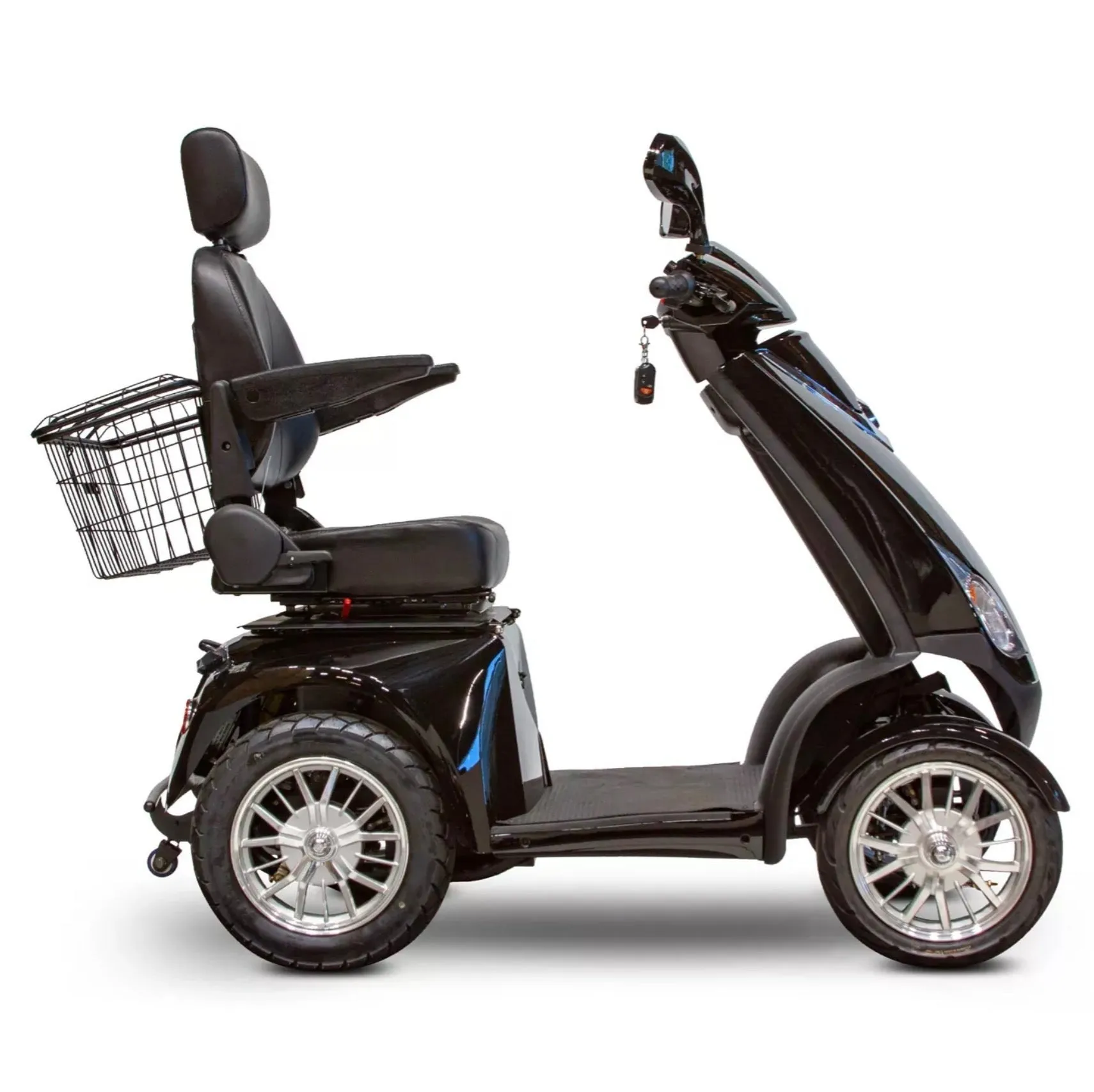 EW-72| 4 Wheel Heavy Duty, Electromagnetic Brakes Electric Mobility Scooter