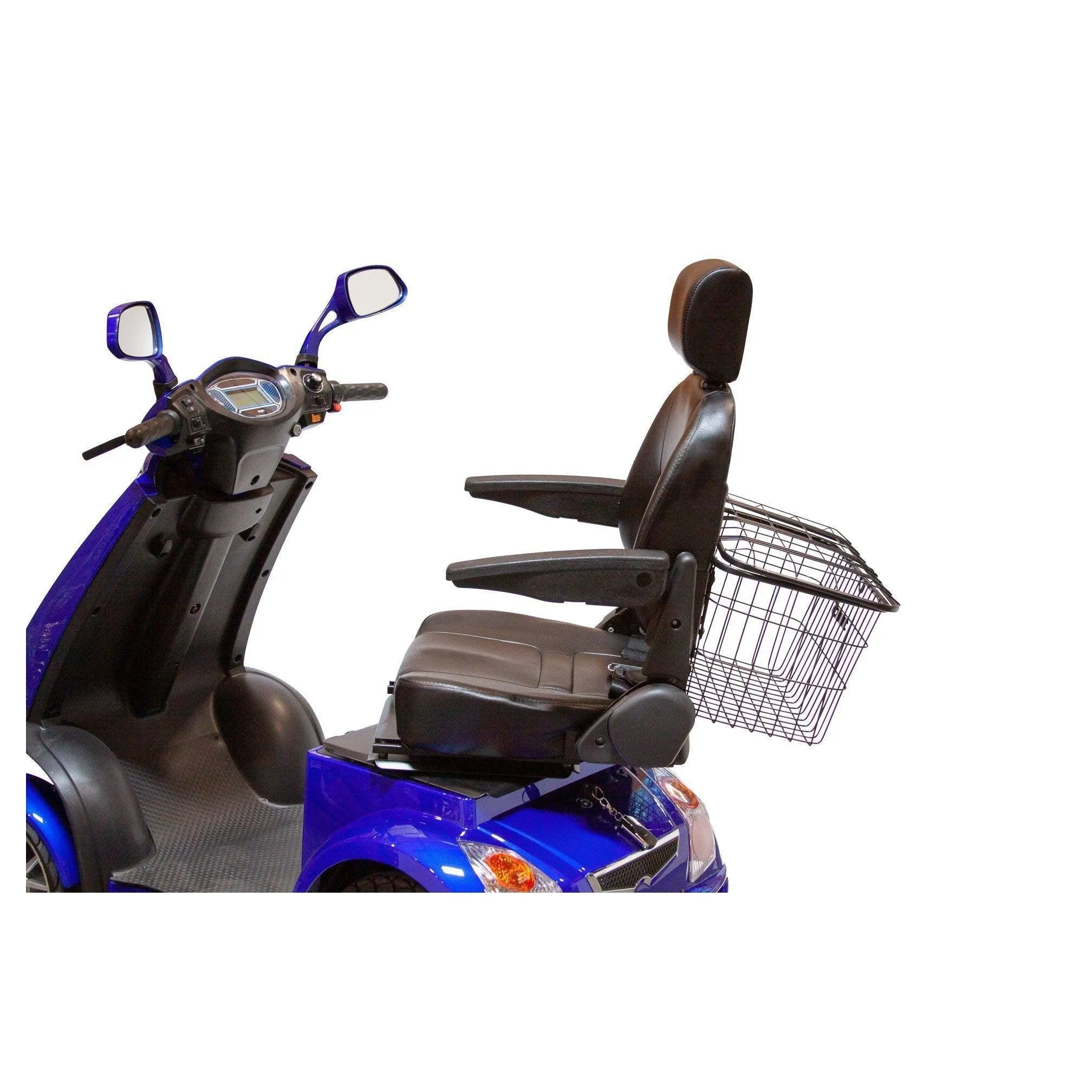 EW-72| 4 Wheel Heavy Duty, Electromagnetic Brakes Electric Mobility Scooter