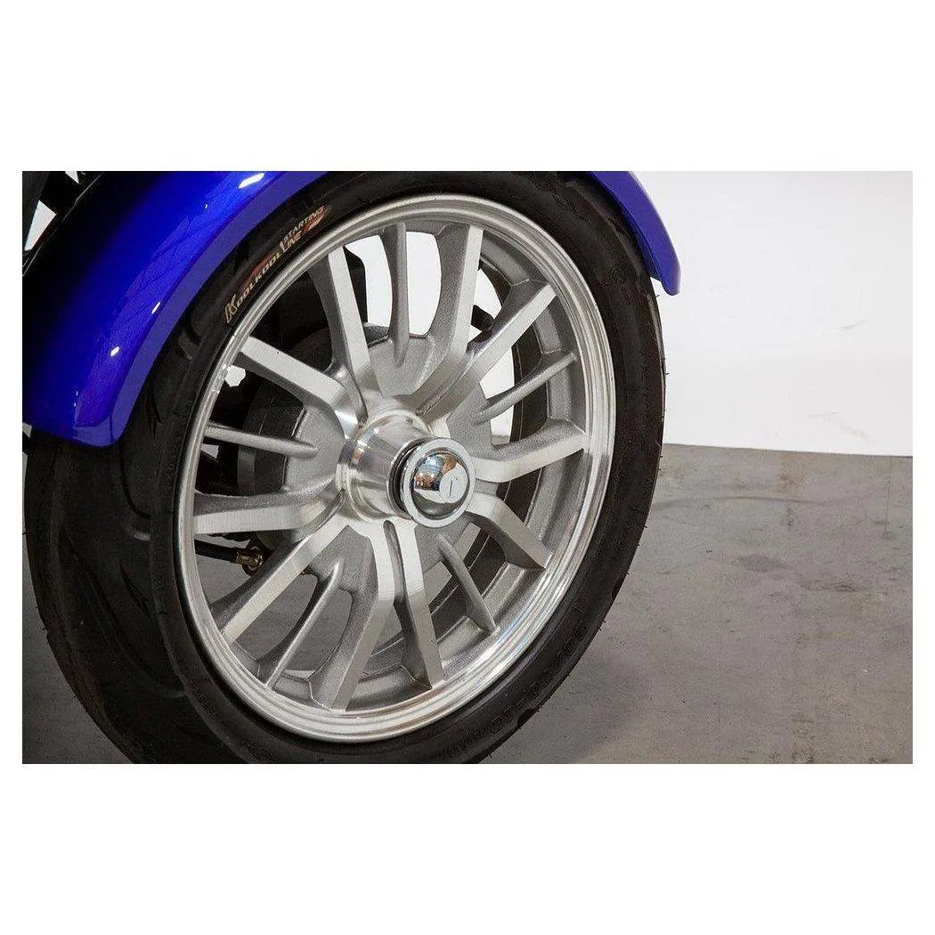 EW-72| 4 Wheel Heavy Duty, Electromagnetic Brakes Electric Mobility Scooter