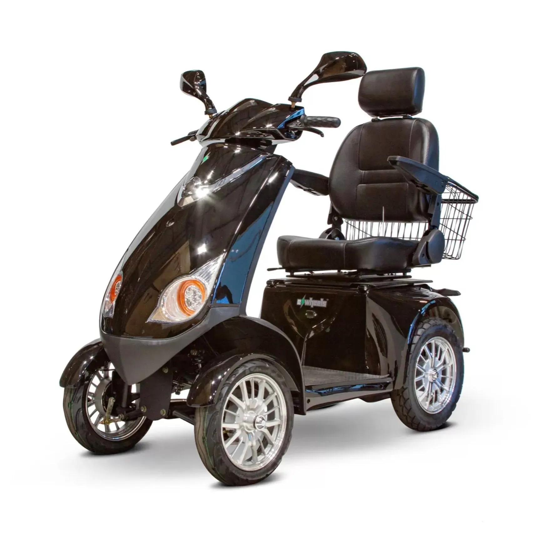 EW-72| 4 Wheel Heavy Duty, Electromagnetic Brakes Electric Mobility Scooter