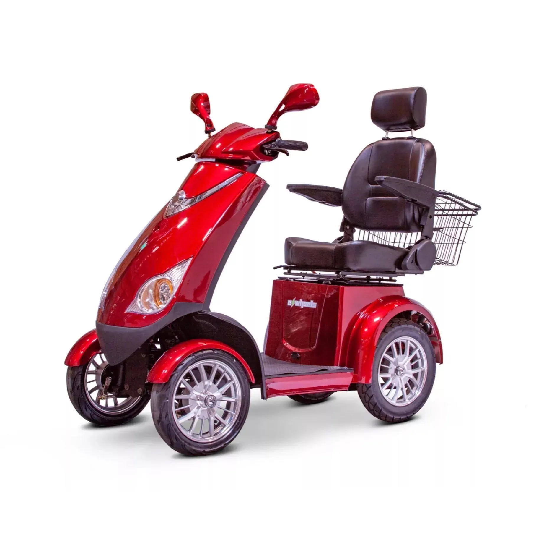 EW-72| 4 Wheel Heavy Duty, Electromagnetic Brakes Electric Mobility Scooter