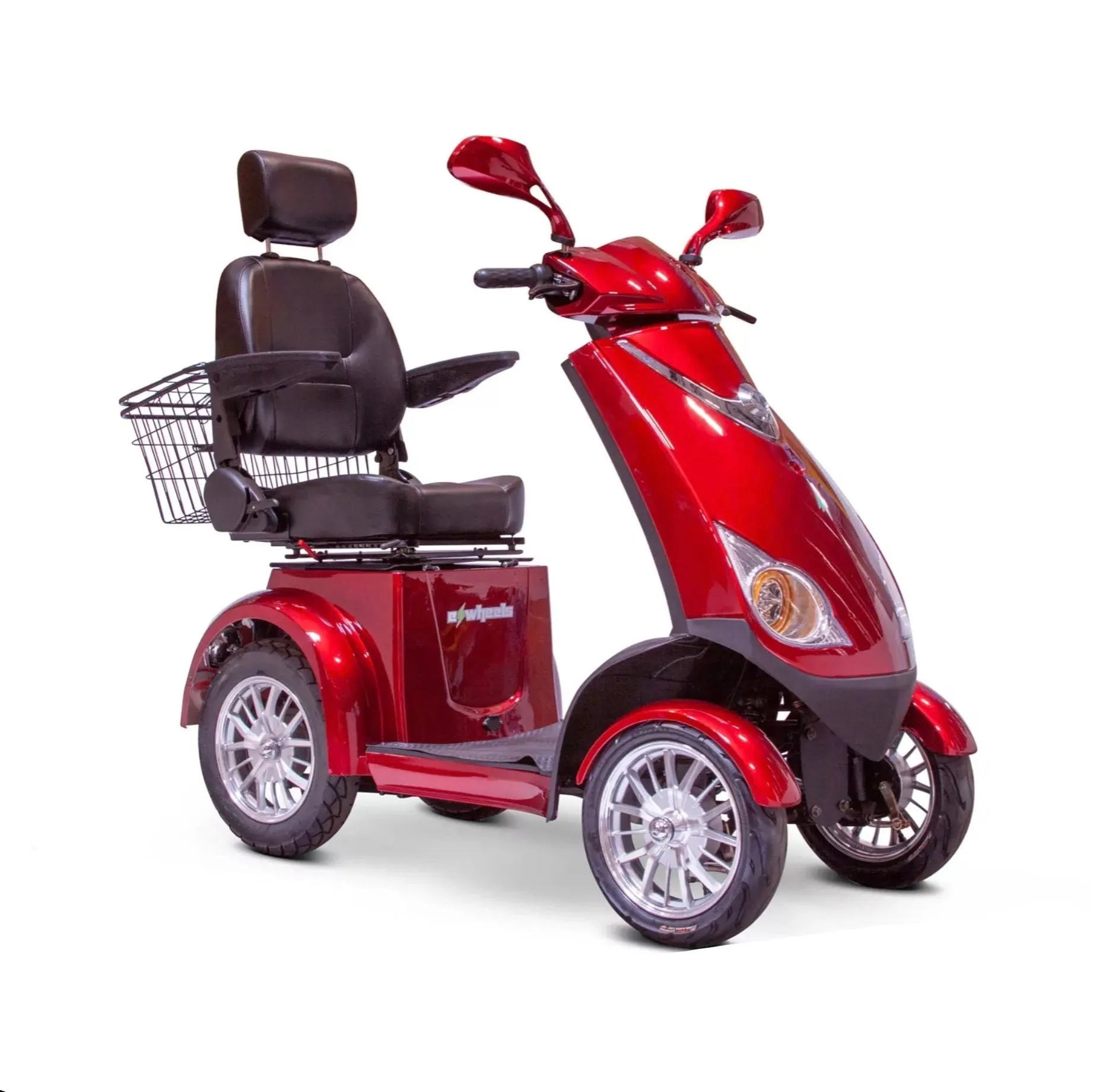 EW-72| 4 Wheel Heavy Duty, Electromagnetic Brakes Electric Mobility Scooter
