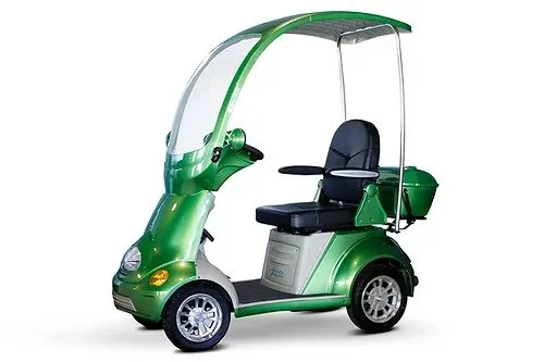 EWheels 4 Wheel Full Covered Scooter With Electromagnetic Brakes