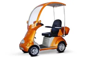 EWheels 4 Wheel Full Covered Scooter With Electromagnetic Brakes
