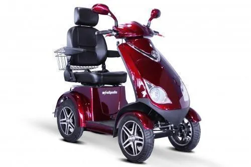 EWheels EW-72 4 Wheel Mobility Scooter with Full Suspension