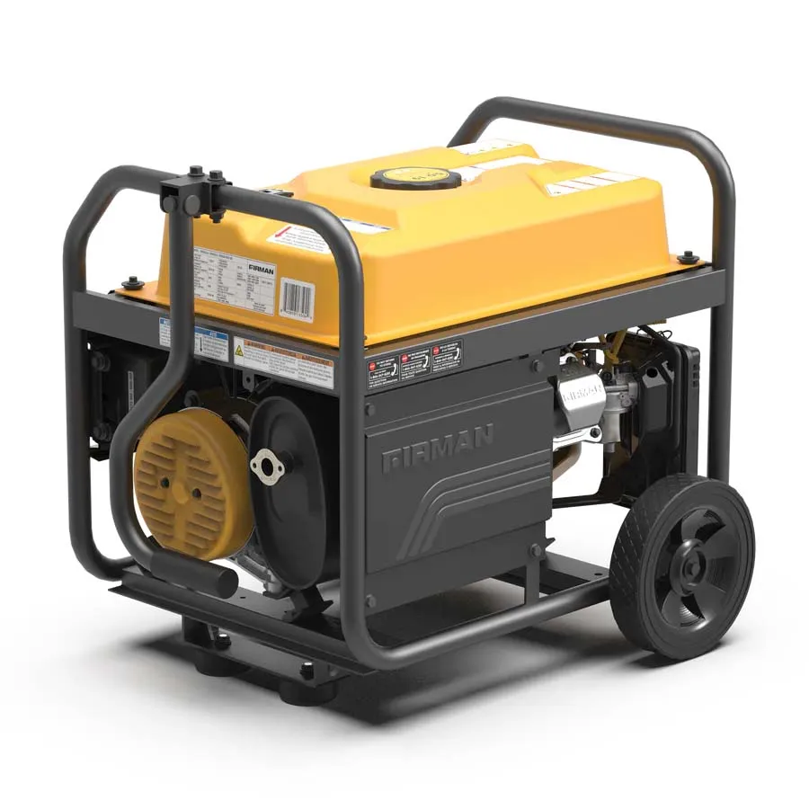 Firman P03503 Gasoline 4450W Portable Generator | Recoil Start 120V With CO Alert