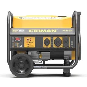 Firman P03503 Gasoline 4450W Portable Generator | Recoil Start 120V With CO Alert